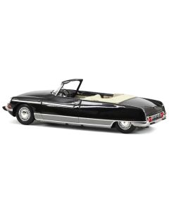 1968 Citroen DS 21 Palm Beach Cabriolet Black 1/18 Diecast Model Car by Norev