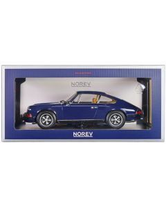 1969 Porsche 911 S Blue 1/18 Diecast Model Car by Norev