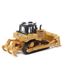 CAT Caterpillar D6R Track-Type Tractor Yellow and Black 1/64 Diecast Model by Diecast Masters