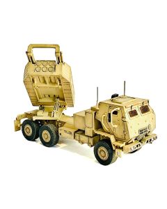 United States M142 High Mobility Artillery Rocket System (HIMARS) Desert Camo "NEO Dragon Armor" Series 1/72 Plastic Model by Dragon Models