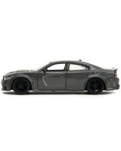 2021 Dodge Charger SRT Hellcat Gray Metallic "Fast X" (2023) Movie "Fast & Furious" Series 1/32 Diecast Model Car by Jada