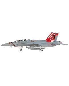 Boeing EA-18G Growler Aircraft "VAQ-132 Scorpions" United States Navy 1/72 Diecast Model by JC Wings