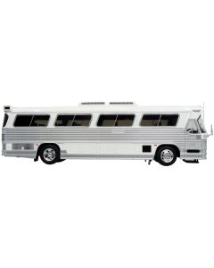 1980 Dina 323-G2 "Olimpico" Coach Bus White and Silver "The Bus & Motorcoach Collection" 1/43 Diecast Model by Iconic Replicas