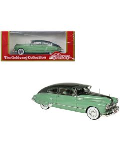 1948 Buick Roadmaster Coupe Allendale Green and Dark Green Metallic Limited Edition to 220 pieces Worldwide 1/43 Model Car by Goldvarg Collection