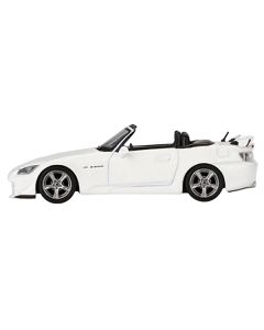 Honda S2000 (AP2) CR Convertible Grand Prix White Limited Edition to 2040 pieces Worldwide 1/64 Diecast Model Car by Mini GT