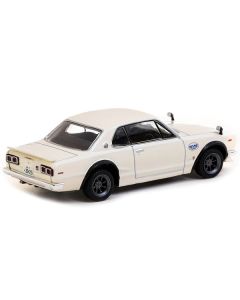 Nissan Skyline 2000GT-R (KPGC10) RHD (Right Hand Drive) Ivory White "Japan Special Edition" "Global64" Series 1/64 Diecast Model Car by Tarmac Works