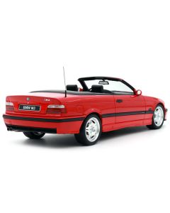 1995 BMW E36 M3 Convertible Bright Red Limited Edition to 2500 pieces Worldwide 1/18 Model Car by Otto Mobile