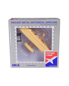 Wright Flyer Aircraft "First Heavier-Than-Air Flying Machine" 1/72 Diecast Model Airplane by Postage Stamp