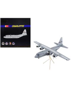 Lockheed C-130H Hercules Transport Aircraft "North Carolina Air National Guard Charlotte ANGB" United States Air Force "Gemini 200" Series 1/200 Diecast Model Airplane by GeminiJets