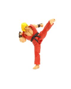 Ken 6" Moveable Figure with Accessories and Alternate Head and Hands "Ultra Street Fighter II: The Final Challengers" (2017) Video Game Model by Jada