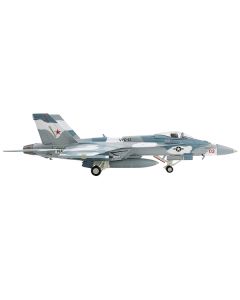 Boeing F/A-18E Super Hornet Fighter Aircraft "Cloud Scheme VFC-12 Fighting Omars" (2023) United States Navy "Air Power Series" 1/72 Diecast Model by Hobby Master