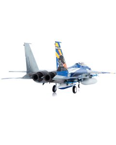 F-15DJ JASDF (Japan Air Self-Defense Force) Eagle Fighter Aircraft "23rd Fighter Training Group 20th Anniversary" with Display Stand Limited Edition to 600 pieces Worldwide 1/72 Diecast Model by JC Wings