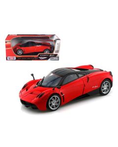 Pagani Huayra Red 1/18 Diecast Car Model by Motormax