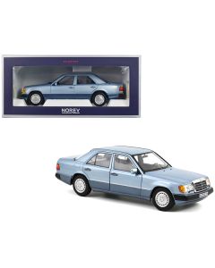 1990 Mercedes-Benz 230 E Light Blue Metallic 1/18 Diecast Model Car by Norev