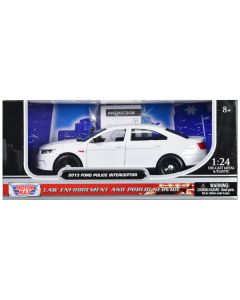 2013 Ford Police Interceptor Unmarked White 