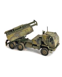 Ukraine M142 High Mobility Artillery Rocket System (HIMARS) Green Camouflage "NEO Dragon Armor" Series 1/72 Plastic Model by Dragon Models