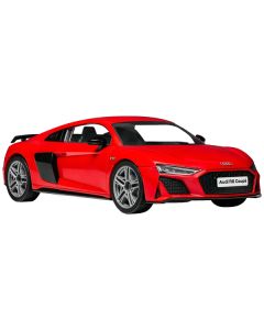 Skill 1 Model Kit Audi R8 Coupe Red Snap Together Model by Airfix Quickbuild