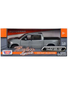 2019 Ford F-150 Limited Crew Cab Pickup Truck Gray "Timeless Legends" Series 1/24-1/27 Diecast Model Car by Motormax