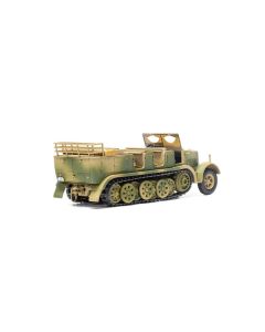 Krauss-Maffei Sd.Kfz.7 Medium Towing Half-Track AFV "Luftwaffe FlaK Gun Artillery Tractor Tunisia" (1943) German Army "Military Legends" Series 1/50 Diecast Model by Corgi