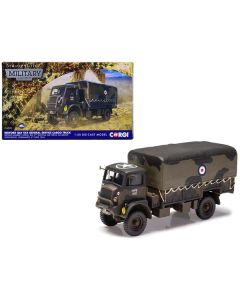 Bedford QLD 4X4 General Service Cargo Truck "2nd Tactical Air Force 84 Group Normandy" (1944) British Royal Air Force "Military Legends" Series 1/50 Diecast Model by Corgi