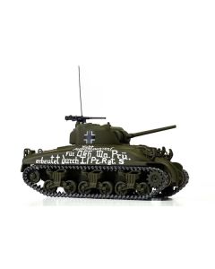 M4A1 Sherman Medium Tank "BeutePanzer (Trophy Tank) US Army North African Campaign Captured by L./PzRgt 5 Tunisia" (1943) German Army "Military Legends" Series 1/50 Diecast Model by Corgi