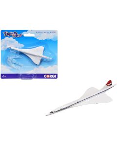 BAe/Aerospatiale Concorde Commercial Aircraft "British Airways" White "Flyin Aces" Series Diecast Model by Corgi