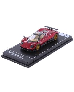 Pagani Zonda F Rosso Dubai Red Metallic "Hypercar League Collection" 1/64 Diecast Model Car by PosterCars