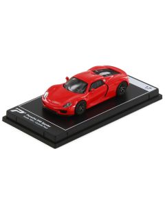 Porsche 918 Spyder Guards Red "Hypercar League Collection" 1/64 Diecast Model Car by PosterCars