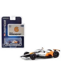 Dallara IndyCar #6 Felix Rosenqvist "NTT DATA" Arrow McLaren "60th Anniversary Triple Crown Accolade Indianapolis 500 Livery" "NTT IndyCar Series" (2023) 1/64 Diecast Model Car by Greenlight