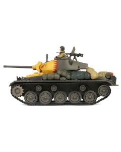 M24 Chaffee Light Tank "Tiger Face 79th Tank Btn Han River South Korea" (1950) United States Army "Armoured Fighting Vehicle" Series 1/32 Diecast Model by Forces of Valor