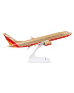 Boeing 737 MAX 8 Commercial Aircraft "Southwest Airlines" (N572UP) Tan with Red and Orange Stripes (Snap-Fit) 1/130 Plastic Model by Skymarks