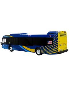 Nova Bus LFSd Transit Bus MTA New York City (MTA NY) "Q3 JFK Airport" Limited Edition to 504 pieces Worldwide 1/87 (HO) Diecast Model by Iconic Replicas