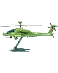 Skill 1 Model Kit  Apache Snap Together Painted Plastic Model Helicopter Kit by Airfix Quickbuild