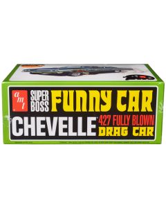 Skill 2 Model Kit 1965 Chevrolet Chevelle AWB Funny Car "Time Machine" 1/25 Scale Model by AMT