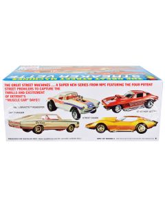 Skill 2 Model Kit 1967 Chevrolet Corvette Stingray "Streaker Vette" "The Great Street Machines" Series 1/25 Scale Model Car by MPC