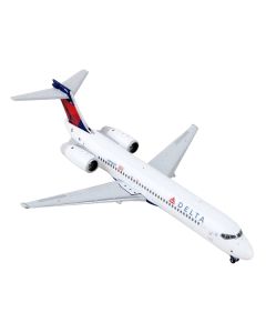 Boeing 717-200 Commercial Aircraft "Delta Airlines" White with Blue and Red Tail 1/400 Diecast Model Airplane by GeminiJets