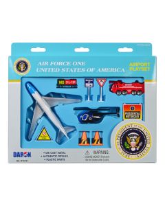 "Air Force One - United States of America" Airport Playset of 10 pieces Diecast Model by Daron