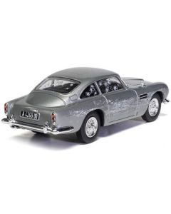 Aston Martin DB5 RHD (Right Hand Drive) Silver (Damaged) James Bond 007 "No Time To Die" (2021) Movie Diecast Model Car by Corgi