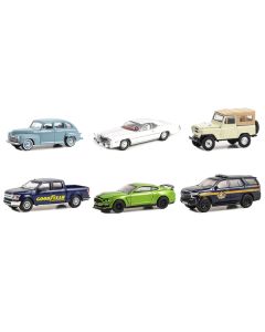 "Anniversary Collection" Set of 6 pieces Series 16 1/64 Diecast Model Cars by Greenlight