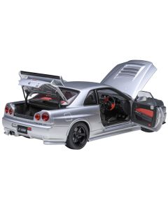 Nissan Nismo R34 GT-R Z-TUNE RHD (Right Hand Drive) Silver Metallic 1/18 Model Car by Autoart