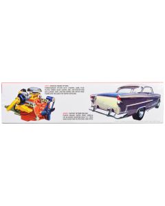 Skill 3 Model Kit 1955 Chevrolet Bel Air Hardtop 1/16 Scale Model by AMT