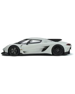 2022 Koenigsegg Jesko Absolut White Metallic 1/18 Model Car by GT Spirit