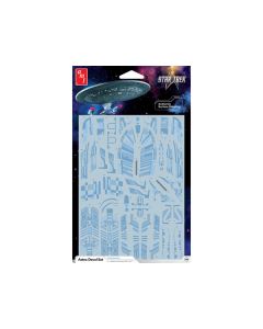 "Star Trek: The Next Generation" U.S.S. Enterprise NCC-1701-D Aztec Decal Set 1/1400 Scale by AMT