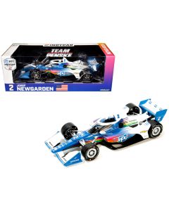 Dallara IndyCar #2 Josef Newgarden "PPG" Team Penske (Road Course Configuration) "NTT IndyCar Series" (2024) 1/18 Diecast Model Car by Greenlight