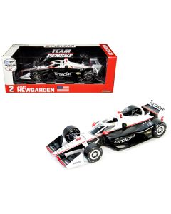 Dallara IndyCar #2 Josef Newgarden "Hitachi" Team Penske (Road Course Configuration) "NTT IndyCar Series" (2024) 1/18 Diecast Model Car by Greenlight