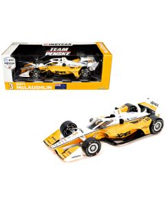 Dallara IndyCar #3 Scott McLaughlin "XPEL" Team Penske (Road Course Configuration) "NTT IndyCar Series" (2024) 1/18 Diecast Model Car by Greenlight