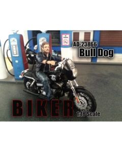 Bikers 4 piece Figurine Set for 1/18 Scale Models by American Diorama