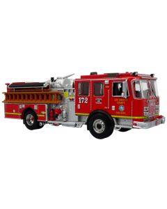 KME Predator Fire Engine #172 "Los Angeles County Fire Department" Red "5 Alarm" Series Limited Edition to 750 pieces Worldwide 1/64 Diecast Model by Iconic Replicas