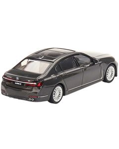 BMW Alpina B7 xDrive Dravit Gray Metallic with Sunroof Limited Edition to 1800 pieces Worldwide 1/64 Diecast Model Car by Mini GT