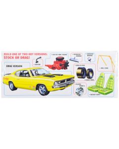 Skill 2 Model Kit 1971 Dodge Demon 1/25 Scale Model by MPC